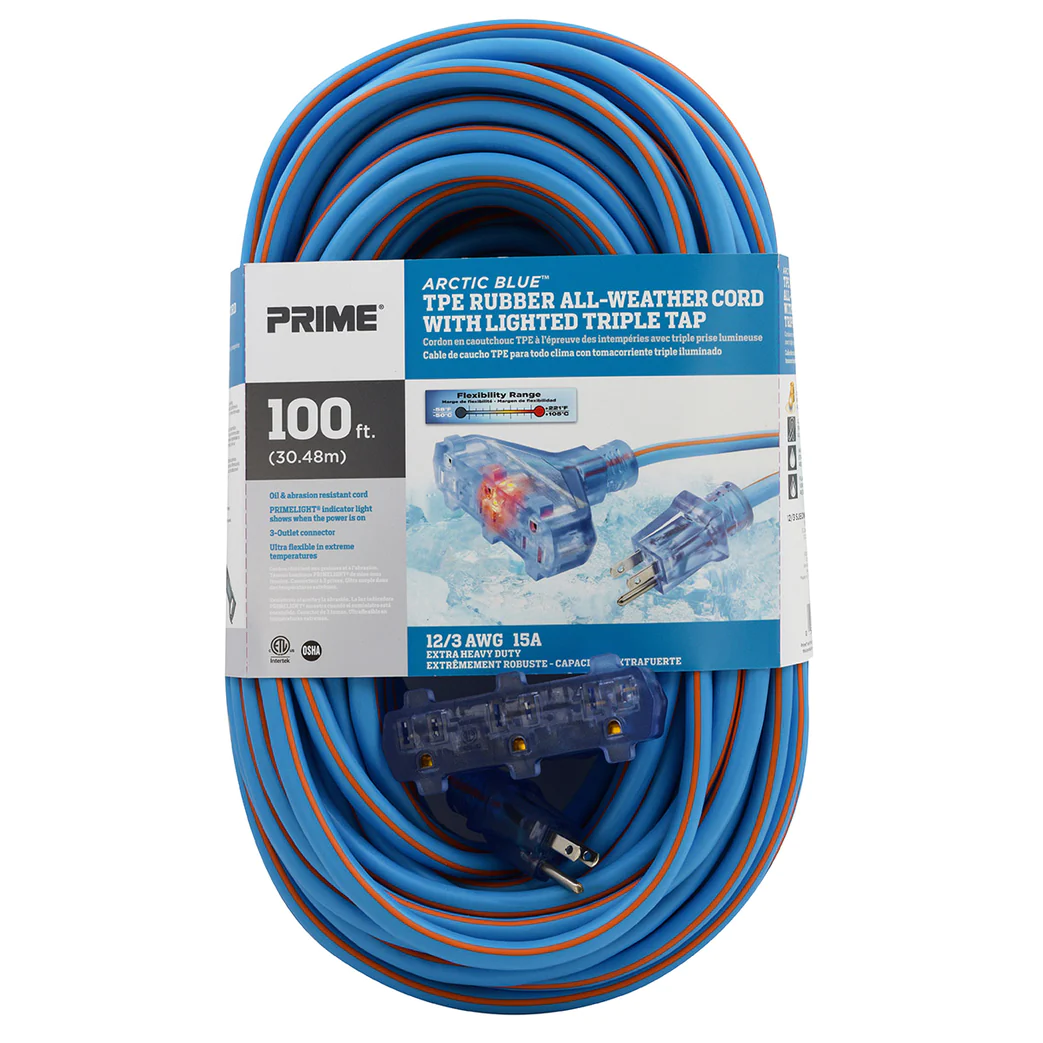 Triple Tap LT630835 100 ft. Extension Cord