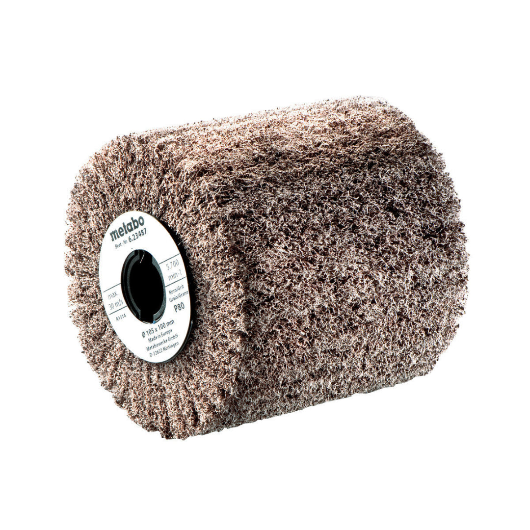 Non-Woven Flap Wheels - 4" x 4" (Fleece Grinding Wheels)