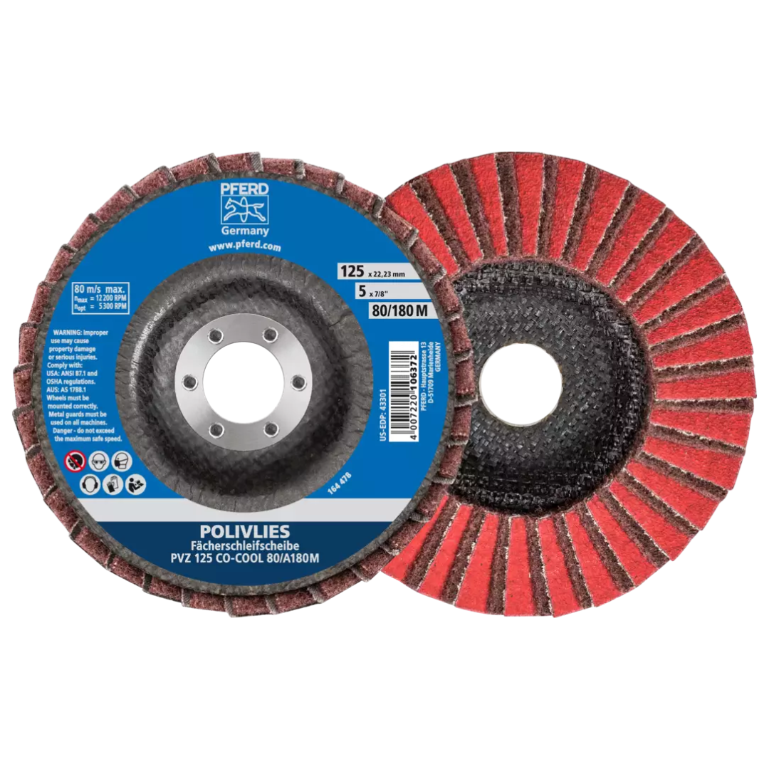 Pferd POLIVLIES® Non-Woven Flap Discs - CO-COOL