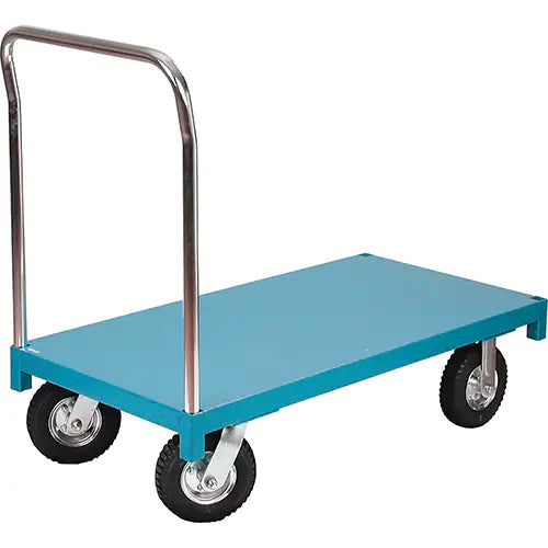 Platform Truck, 36 L x 24 W, 1000 lbs. Capacity, Pneumatic Casters