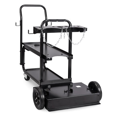 Miller Welding Cart with Dual Cylinder Rack