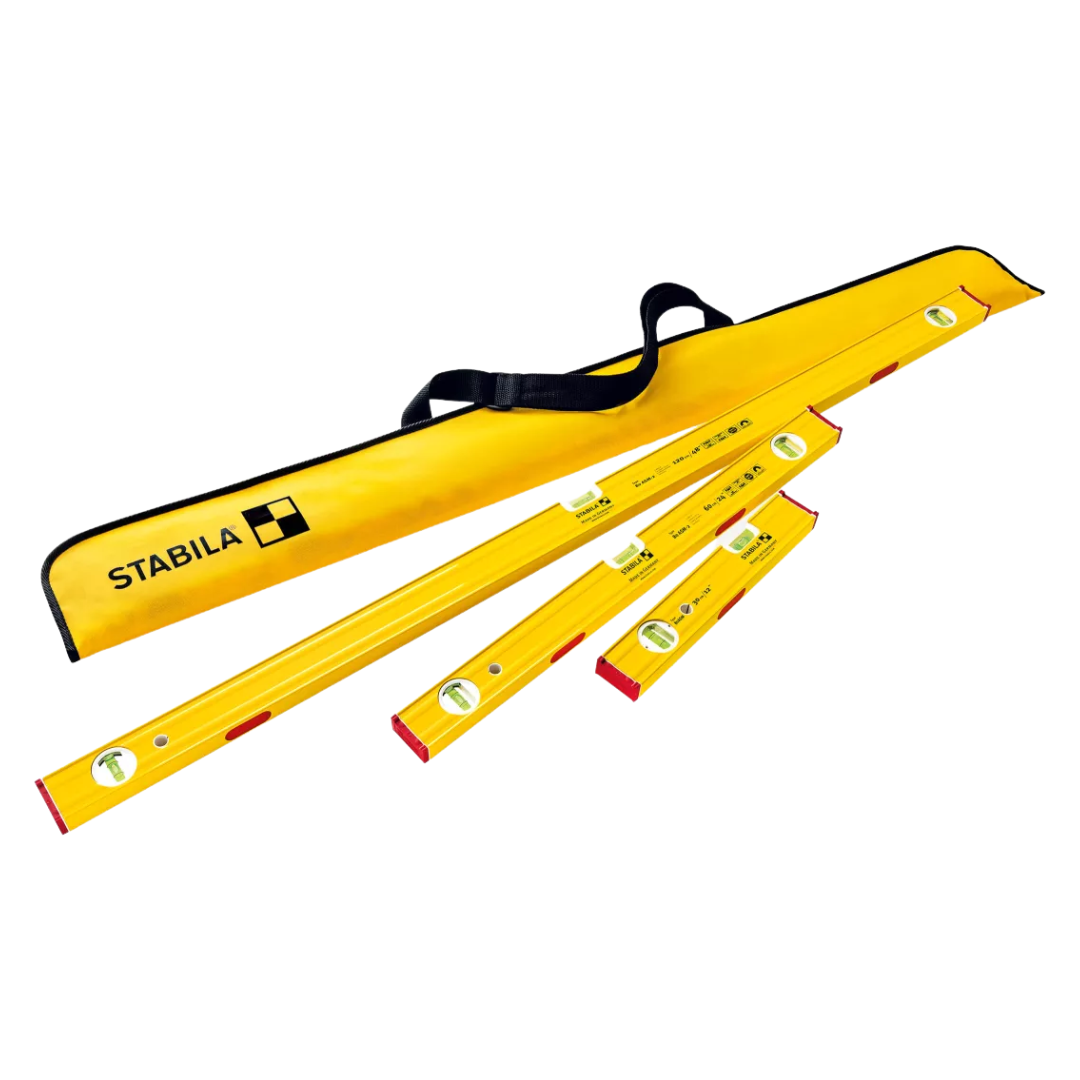 Stabila PRO SET 80 ASM 12", 24", 48" Spirit Levels Set