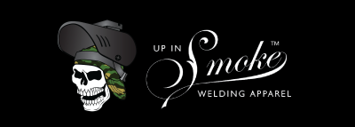 Up in Smoke Welding Apparel Logo