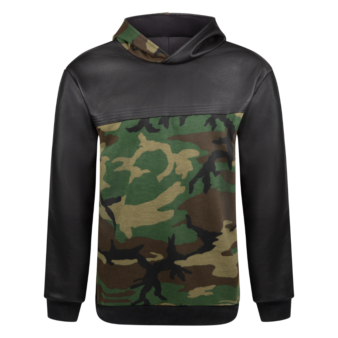 Up In Smoke THORAX FR Fleece Welding Hoodie - Black / Camo