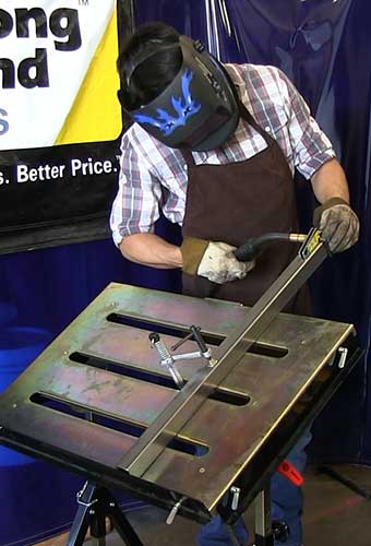 Strong Hand NOMAD™ Portable Welding Table