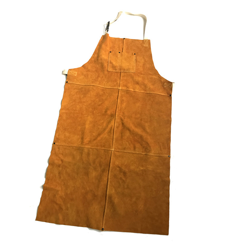 Leather Welding Apron - Neck Loop and Waist Strap