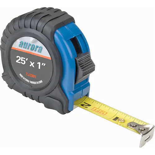 Aurora Tools Measuring Tape, 1" x 25', Imperial