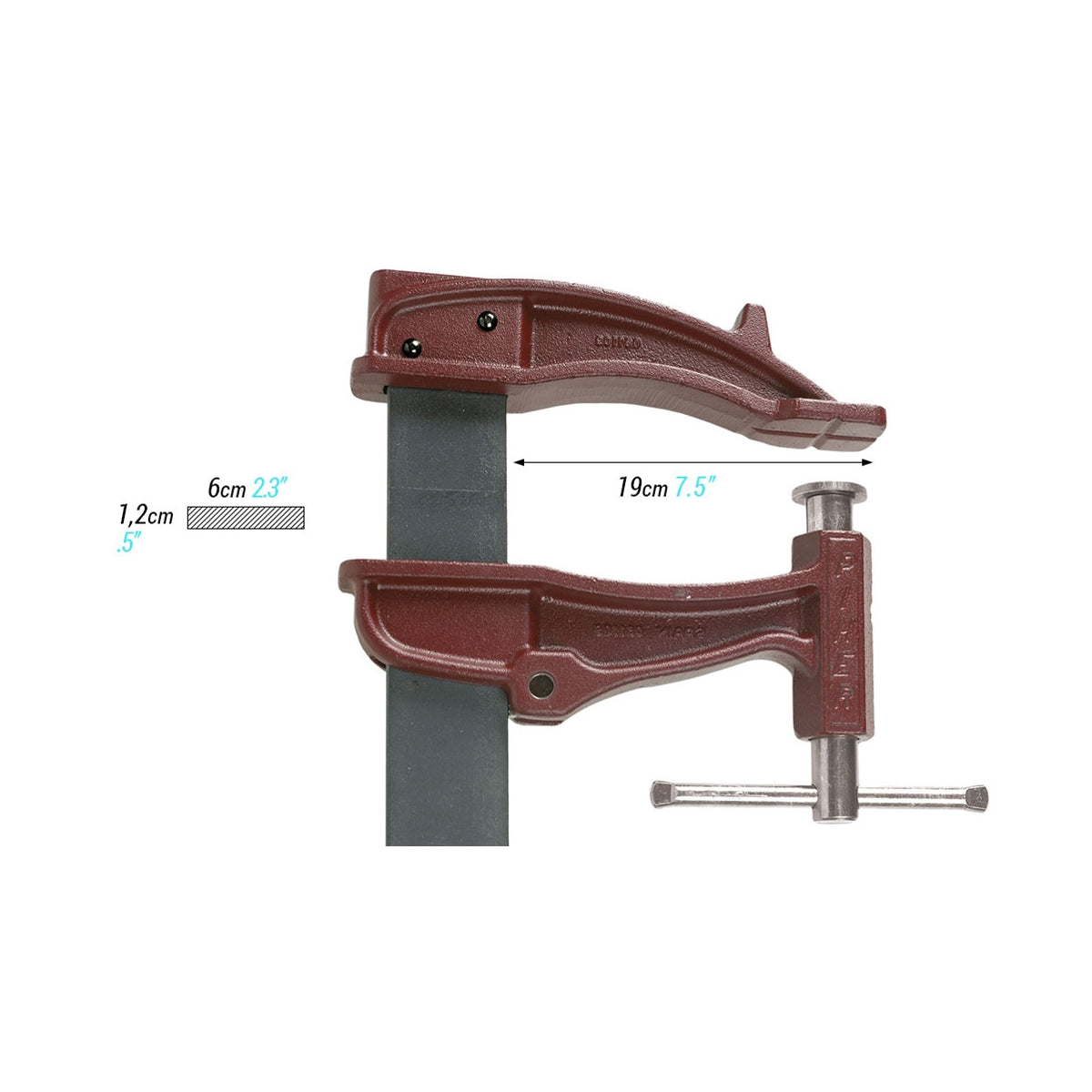 Piher Maxi XXL Series Clamps (7.5" Throat)